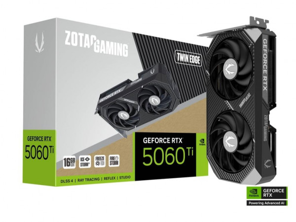 Graficka karta ZOTAC GAMING RTX 5060 Ti Twin Edge NVD8GBDDR7128 bitcrna' ( 'ZT-B50620E-10M' ) 