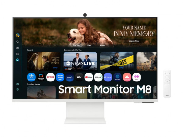 Monitor SAMSUNG LS32FM801UUXDU 32''VA3840x216060Hz4ms GtGHDMI,USB-C,LANVESAsmartzvucnicibela' ( 'LS32FM801UUXDU' ) 