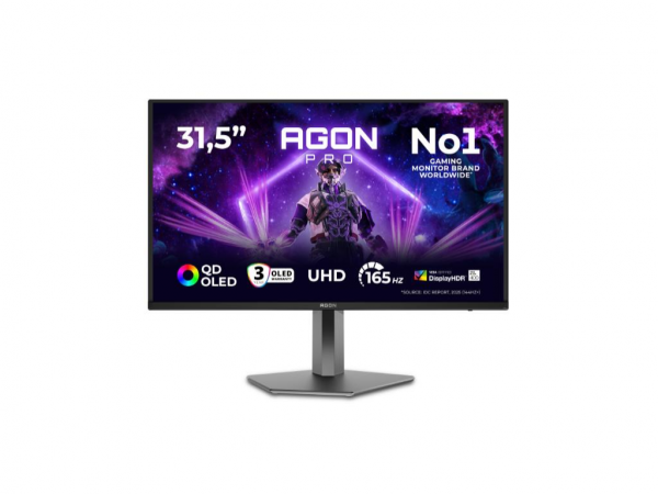 Monitor AOC AG326UD 31.5''OLED3840X2160165Hz0.03ms GtGHDMIx2,DPG-syncVESAzvucnicicrna' ( 'AG326UD' ) 