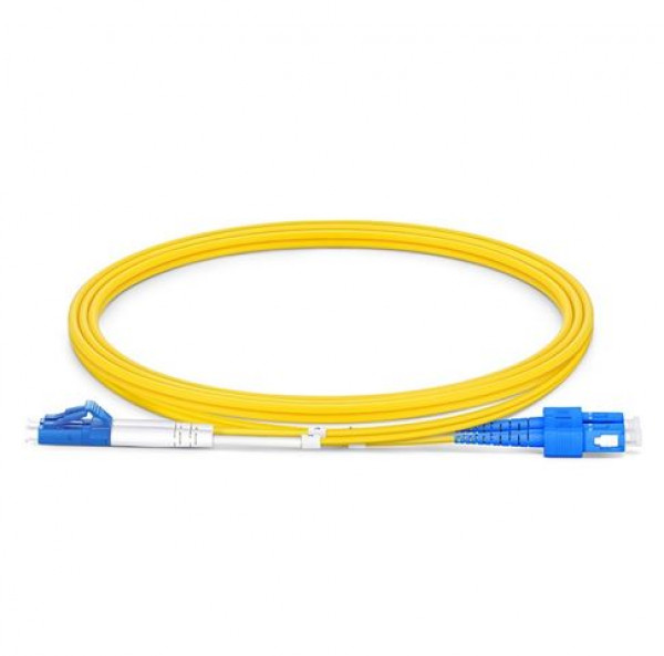 Fiber duplex SM SCUPC - LCUPC 2m optički patch kabl