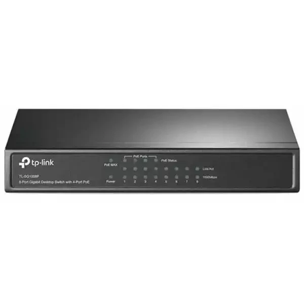 Svič PoE 101001000 8-port TP-Link TL-SG1008P, 4 PoE porta