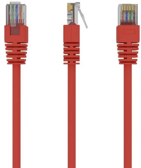 PP12-1.5M/R Gembird Mrezni kabl, CAT5e UTP Patch cord 1.5m red