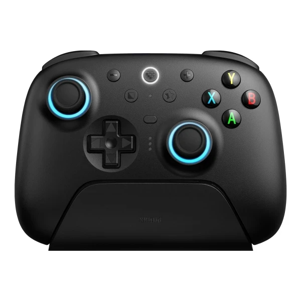 Bežični gamepad 8BitDo Ultimate 2 Multi PlatfromTMRHallEffectDockRGBVibracijaBlack