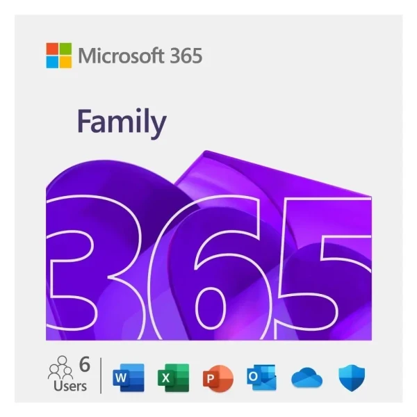 M365 Family English Sub 1YR CentralEastern Euro Only Medialess FY25H2  EP2-32329