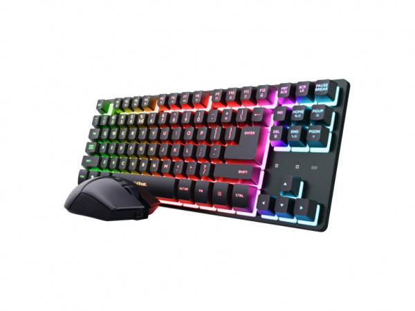 Tastatura+miš TRUST GXT 832 Thado Wireless TKL setUScrna' ( '25982' ) 