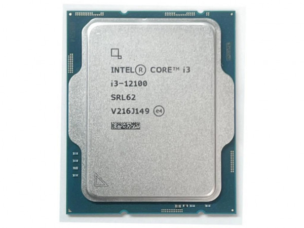 Procesor INTEL Core i3 i3-12100 4C8T3.3GHz12MB1700Alder LakeTRAY' ( 'I312100_TRAY' ) 