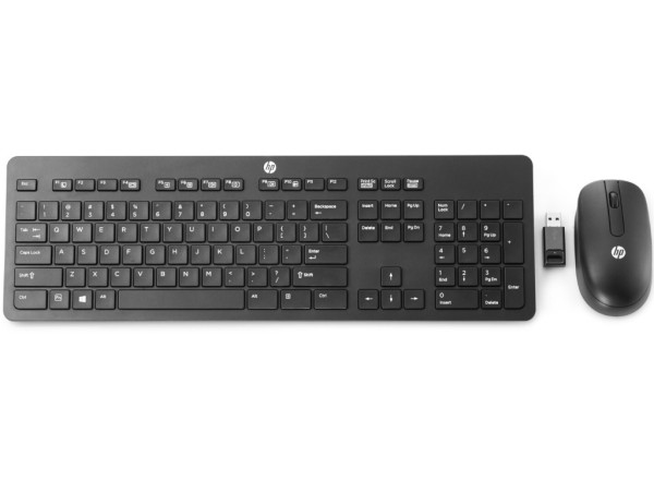 Tastatura+miš HP Slimbežični setT6L04AAcrna' ( 'T6L04AA' ) 