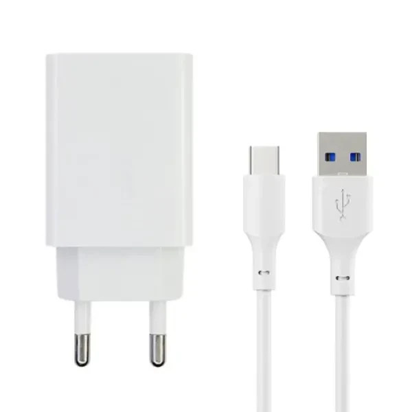 Kućni punjač Joko JK77 2.4A USB-A + Type C kabal