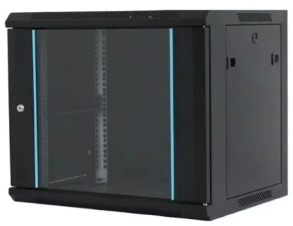 MAXPRO LINE Rack orman nazidni, 6U, 600x600, staklena vrata