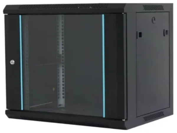 MAXPRO LINE Rack orman nazidni, 12U, 600x600, staklena vrata