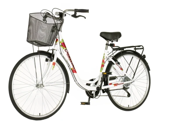 Bicikla city Vennsini diamante 26V-BRAKE6 brzinasa korpombelo crvena