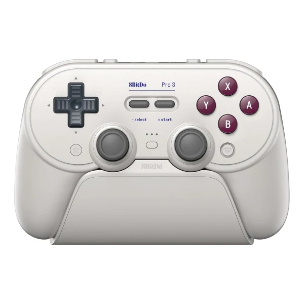 Bežični gamepad 8BitDo Pro 3 BT2.4GhzMulti platformVibracijaHall EffectTMRG Classic + Dock