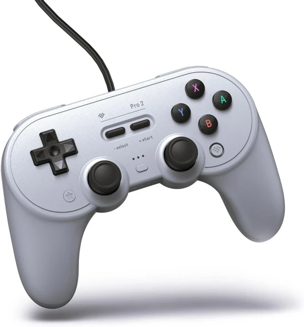 Gamepad 8BitDo Pro 2 BT2.4GhzMulti platformVibracijaHall EffectTMRGray