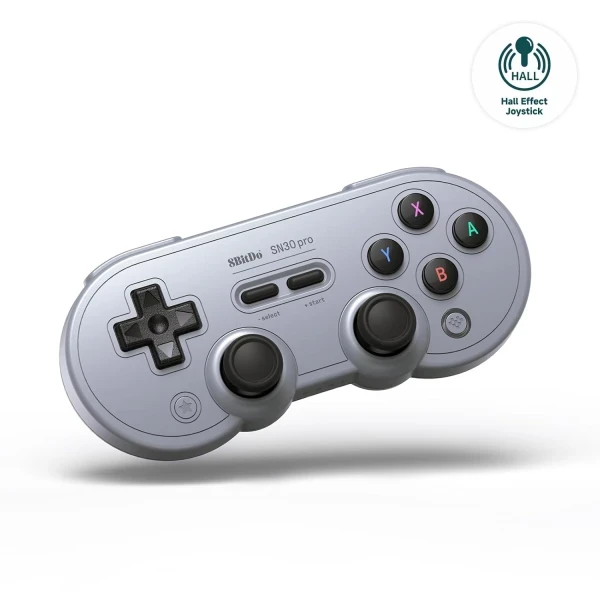 Bežični gamepad 8BitDo SN30 Pro BTMulti-PlatformHall EffectGray