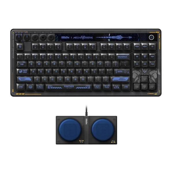 Bežična tastatura 8BitDo Retro 87mehaničkaRGBMechaBREAK + Dual Super Buttons