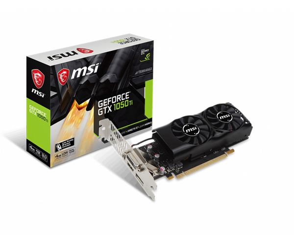 VGA MSI GTX 1050 TI 4GT LP
