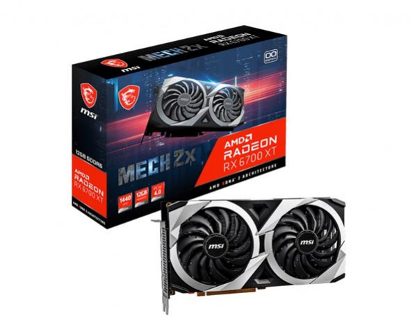 VGA MSI RX 6700 XT MECH 2X 12G OC