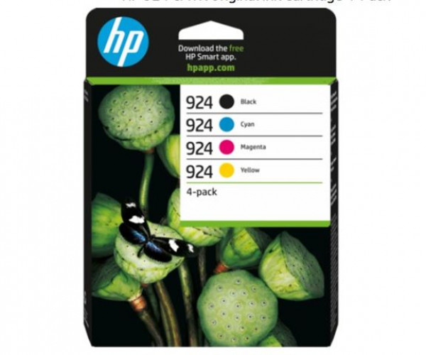 SUP HP INK 6C3Z1NE no.924 4-Pack