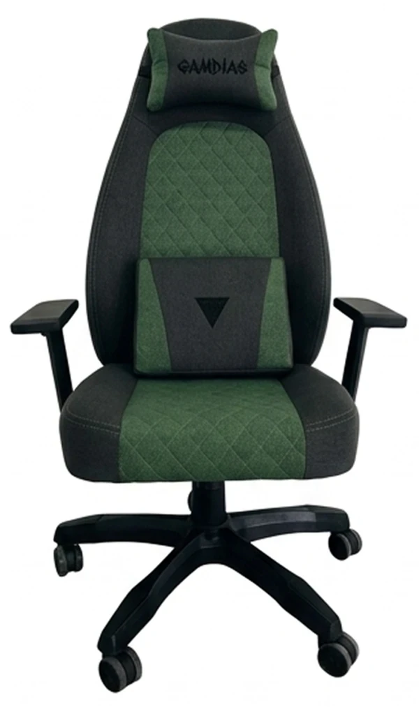 Gaming stolica Gamdias Zelus E4 Weave sivozelena