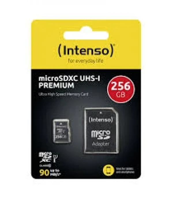 Micro SDXC Intenso 256GB UHS-I Premium 3423492 + adapter