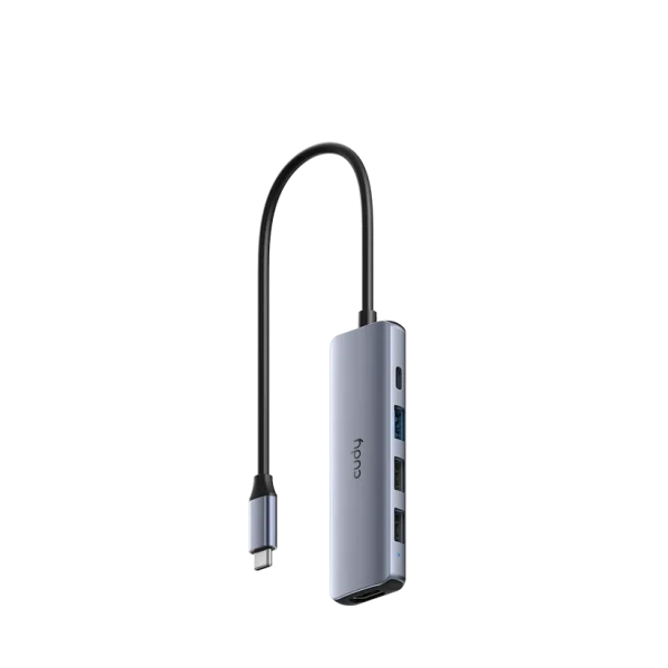 Adapter-konverter Cudy UH405 USB Tip C 1xUSB-A 3.02xUSB-A 2.0HDMI
