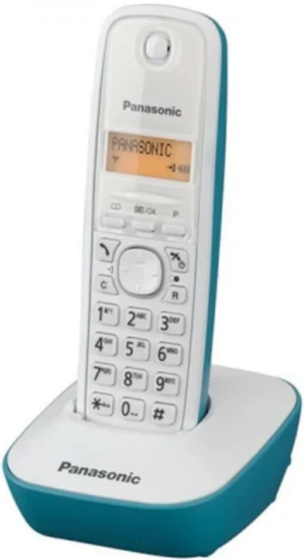 Panasonic bezicni telefon KX-TG1611SPC plavi,memorija 50 brojeva,6 melodija zvona