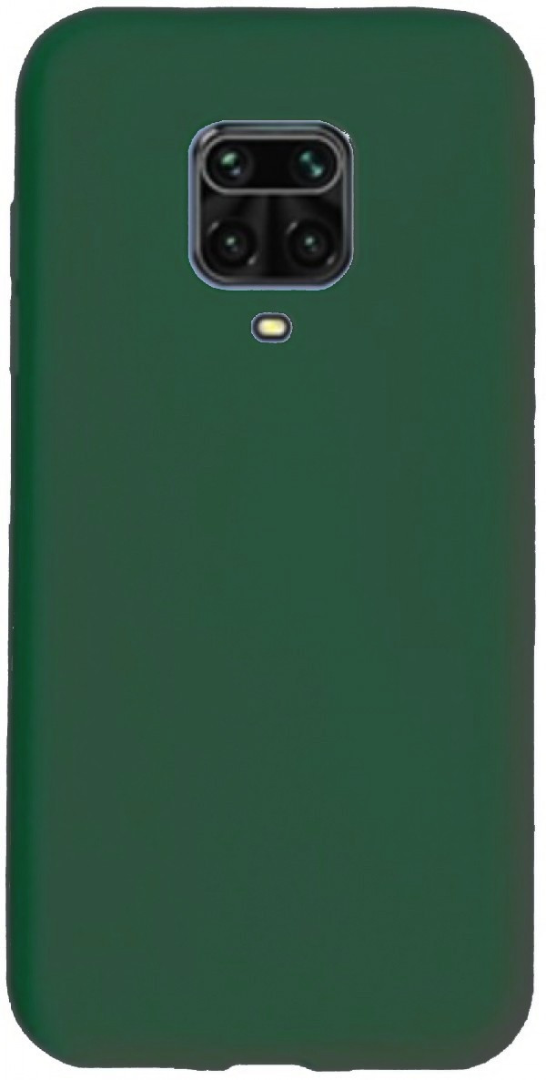 MCTK4-XIAOMI Redmi Note 10 Pro Futrola UTC Ultra Tan Color silicone Dark Green