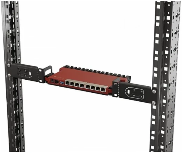 MikroTik Ruter RBL009UIGS-RM ,220 x 125 x 22 mm, crno-crvena