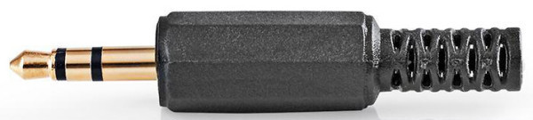 CAVC22900BKG Audio konektor, Ravni, Muški, Pozlaceni, Lemljenje, Pre?nik ulaza: 4,0 mm,PVC, 1 kom