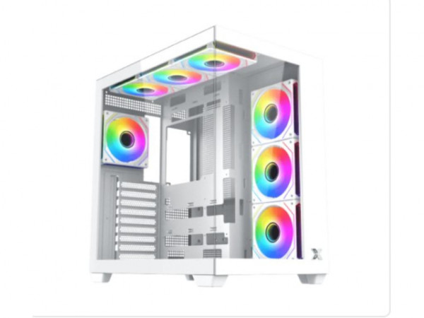 Kucište XIGMATEK Aqua V Air Arctic GamingATXMicro ATXMini ITXARGBbez napajanjabela' ( '25183' ) 