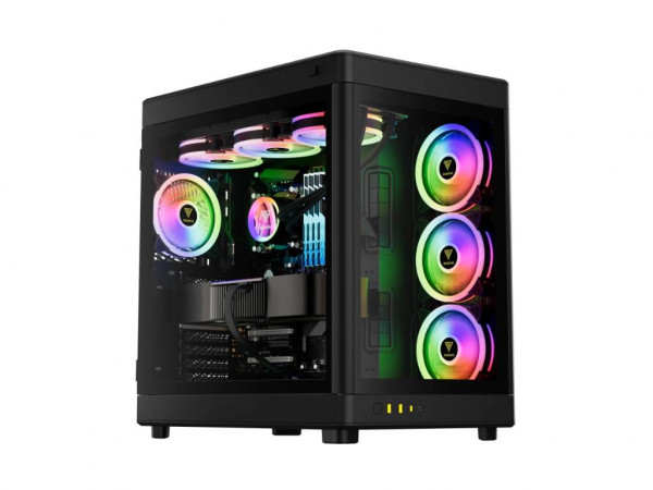 Kucište Gamdias Neso P1 Full TowerE-ATXATXMicro-ATXMini-ITXbez napajanjakaljeno staklocrna' ( '102565' ) 