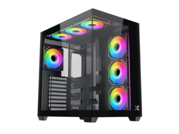Kucište XIGMATEK Aqua V Air GamingATXMicro ATXMini ITXARGBbez napajanjacrna' ( '25182' ) 