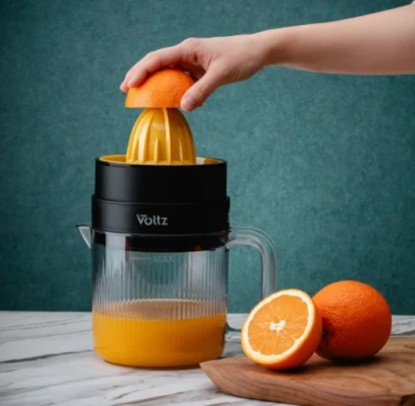 OLIVER VOLTZ aparat za cedjenje citrusa OV51164A 30W,1.2l, crna / narandžasta