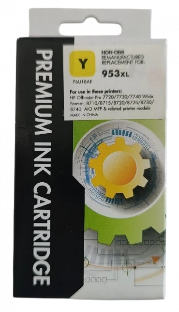 Inkjet compatible za HP F6U18AE(#953XL)/YL/SCC Yellow