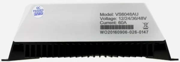 Epever Kontroler punjenja 60A 12/24/36/48V VS6048AU LCD,Beli