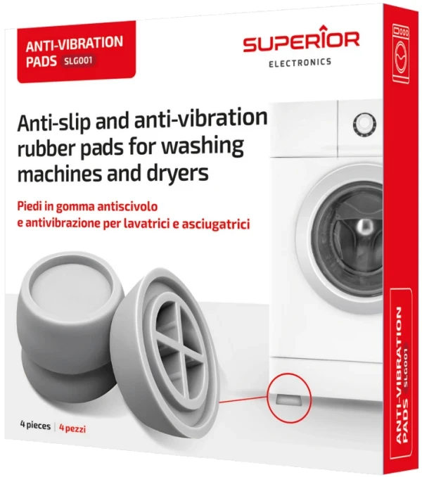SUPERIOR ELECTRONICS SUPSLG001 Antivibracijske nogice za mašinu za pranje veša, set 4 kom.