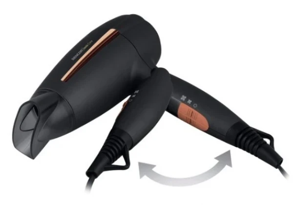 SENCOR SHD 7100BK fen 2.000W, 3 Nivoa temperature, Sklopiva ru?ica, 2 brzine fena