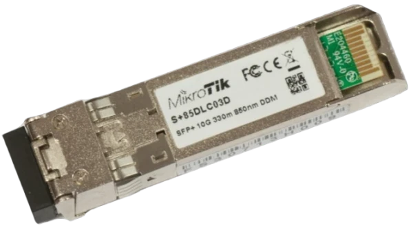 MikroTik S+85DLC03D SFP+ module 10G Multi Mode 300m 850nm