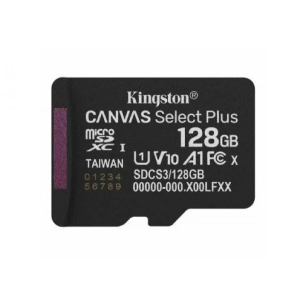 Micro SD Card 128GB Kingston SDCS3128GBSP class 10