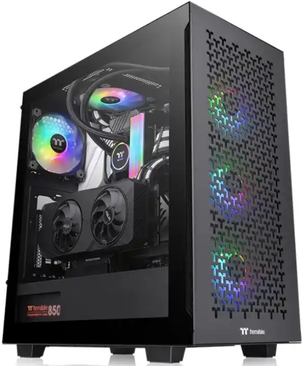 Kuciste Thermaltake V350 TG ARGB,Mid Tower,Crno