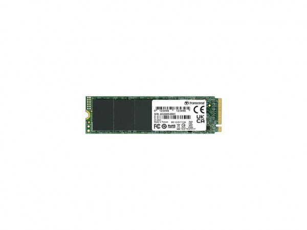 SSD Transcend 500GB, M.2 2280, PCIe Gen3x4, NVMe, QLC, DRAM-less' ( 'TS500GMTE110Q' ) 