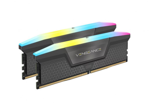 Memorija CORSAIR VENGEANCE 16GB(2x8GB)DDR56000MHzCL361.35VRGBXMP & EXPO' ( 'CMH16GX5M2E6000Z36' ) 