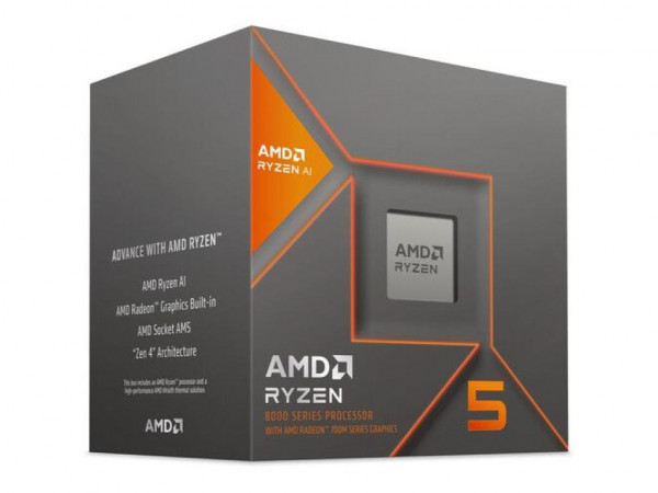 Procesor AMD Ryzen 5 8600G 6C12T4.3GHz22MB65WAM5BOX' ( 'R8600G' ) 