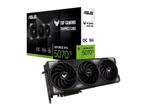 Graficka karta ASUS TUF-RTX5070TI-O16G-GAMING NVD16GBGDDR7256bitcrna' ( 'TUF-RTX5070TI-O161.0' ) 