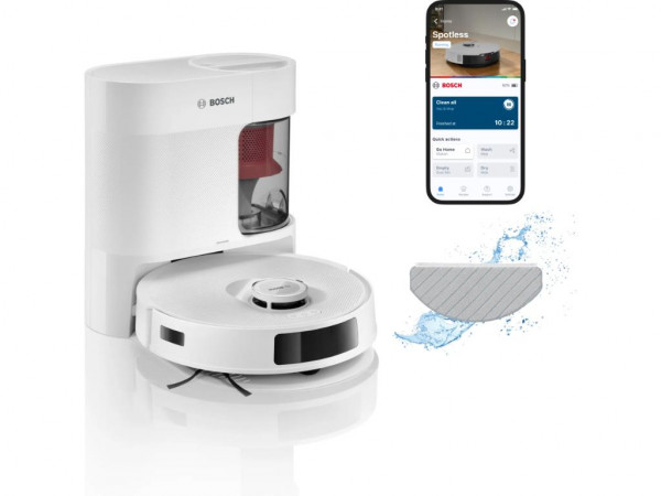 Robot usisivac i mop BOSCH BCRD2WLi-Ion baterijaHome Connectbela' ( 'BCRD2W' ) 