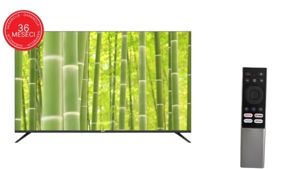 SMART LED TV Zeus 65 ZE65UST2 3840x21604KWi-FiBTSmart remoteframelessAndroid 14GaiaOS 4.0