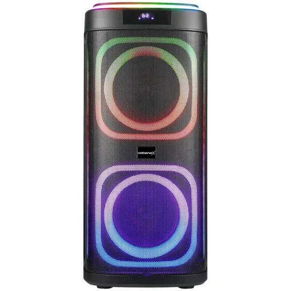 Zvučnik VolkanoX Master Series Dual 8'' Party VKX-3901-D8-BK