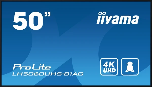 Digitalni ekran 50'' Iiyama LH5060UHS-B1AG IPS 3840x2160Android 1160Hz8msHDMI