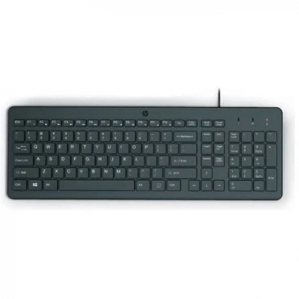 Tastatura HP 150 žičnaSRB664R5AA#BEDcrna
