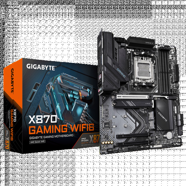 AMD X870, AMD Socket AM5:Supports AMD Ryzen 9000 / 8000 / 7000 Series Processors, Dual Channel 4x DDR5 DIMMs with AMD  ( X870 GAMING WF6 ) 